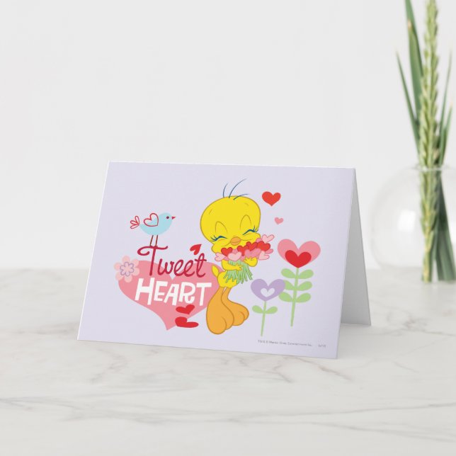 Cartes Pour Fêtes Annuelles Tweet Heart (Devant)