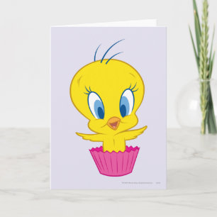 Cartes Pour Fêtes Annuelles TWEETY™ Cupcake