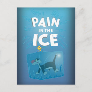 Cartes Pour Fêtes Annuelles TWEETY™ & SYLVESTER™ "Douleur dans la glace"