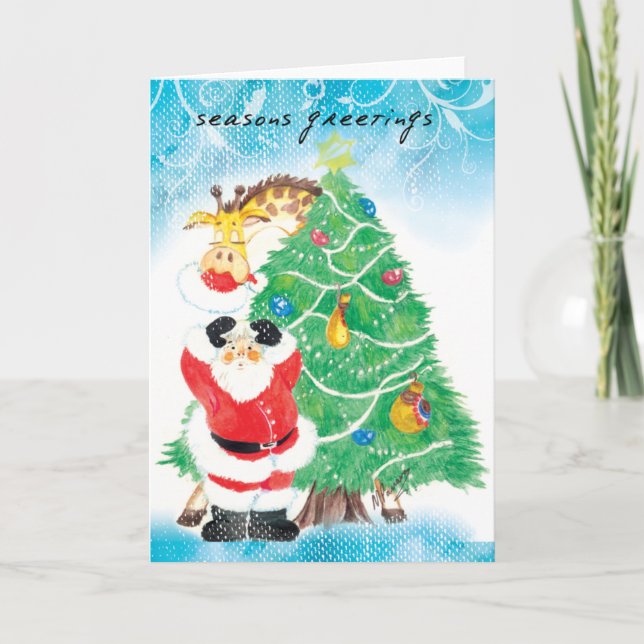 Cartes Pour Fêtes Annuelles Twiga vilain (Devant)