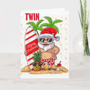CARTES POUR FÊTES ANNUELLES **TWIN** TEMPS POUR DIFFUSER LA FÊTE COOL