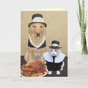 Cartes Pour Fêtes Annuelles Two Blessed Pilgrims