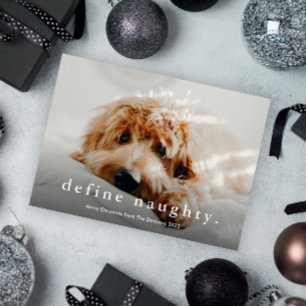 Cartes Pour Fêtes Annuelles Type simple Funny Animaux de compagnie Noël