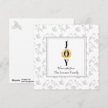 Typographie chic florale noir de Noël