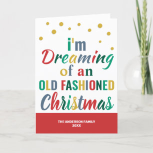 Cartes Pour Fêtes Annuelles Typographie colorée Drôle Noël Adieu 2020