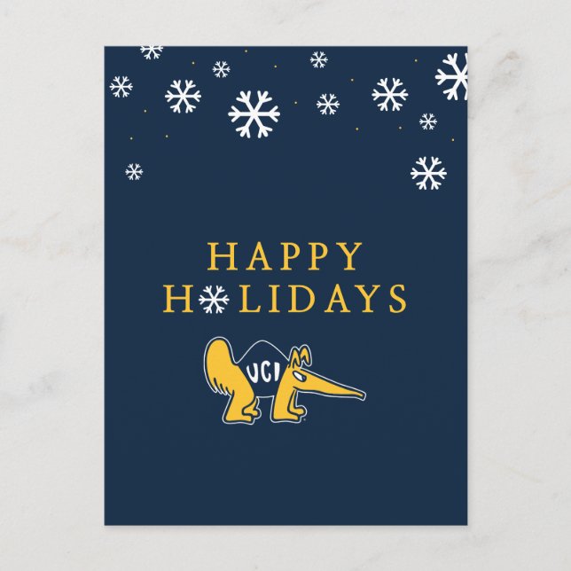 Cartes Pour Fêtes Annuelles UC Irvine | UCI Antérieurs (Devant)