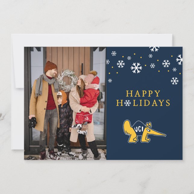 Cartes Pour Fêtes Annuelles UC Irvine | UCI Fourmis-anteaters (Devant)