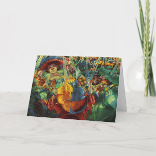 Cartes Pour Fêtes Annuelles Umberto Boccioni - Rires