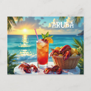 Cartes Pour Fêtes Annuelles Un après-midi charmant à Aruba