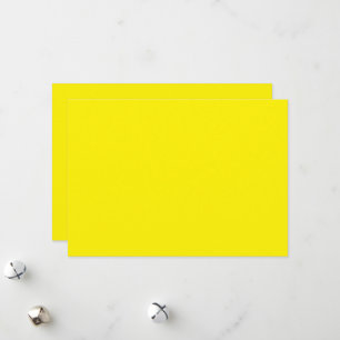 Cartes Pour Fêtes Annuelles un arrière - plan jaune avec une bordure noire