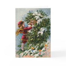 "Un baiser de gui pour Père Noël "