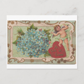 Cartes Pour Fêtes Annuelles Un cadeau d'antiquité Valentine d'amour