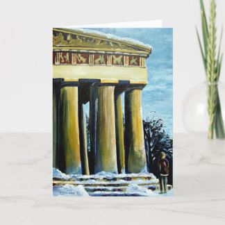 Cartes Pour Fêtes Annuelles Un coin de Nashville - le parthenon