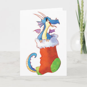 Cartes Pour Fêtes Annuelles Un dragon dans ma réserve