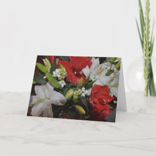 Cartes Pour Fêtes Annuelles Un festin des fleurs 3