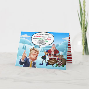 Cartes Pour Fêtes Annuelles Un joli Noël de Trump