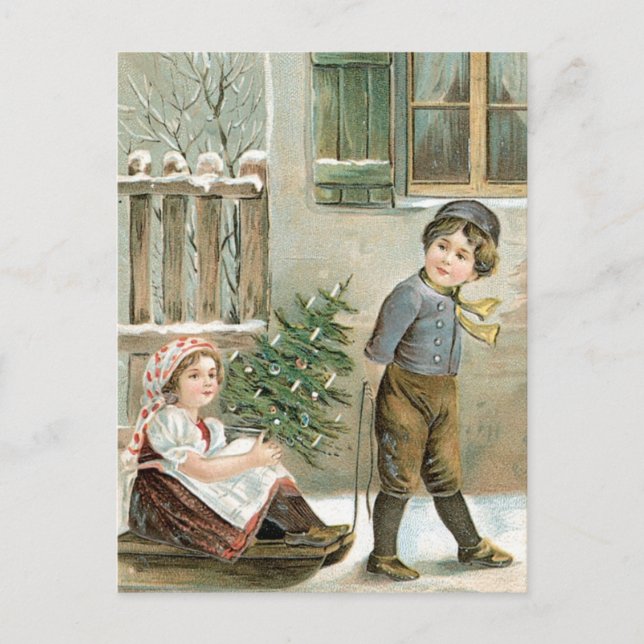 Cartes Pour Fêtes Annuelles Un Joyeux Noël pour vous ! (Devant)