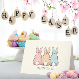 Cartes Pour Fêtes Annuelles Un Lapin T'Aime