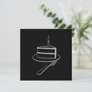 Cartes Pour Fêtes Annuelles Un magnifique morceau de gâteau Conception, Annive