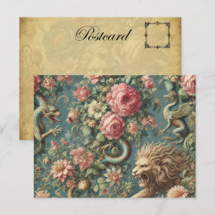 Cartes Pour Fêtes Annuelles Un mythos florissant - gothique victorien