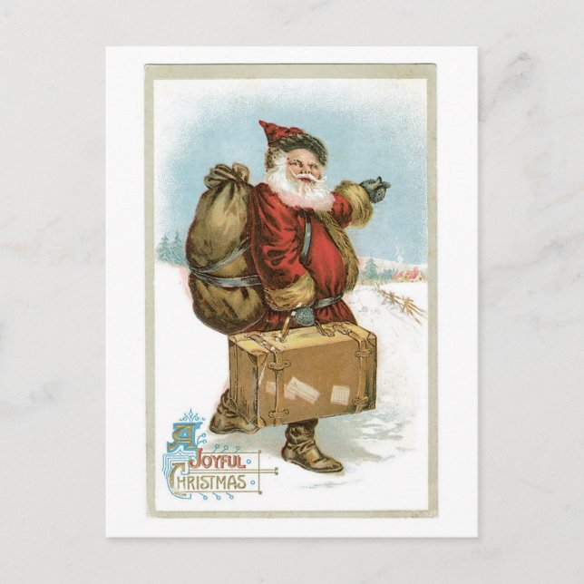 Cartes Pour Fêtes Annuelles Un Noël Joyeux (Devant)