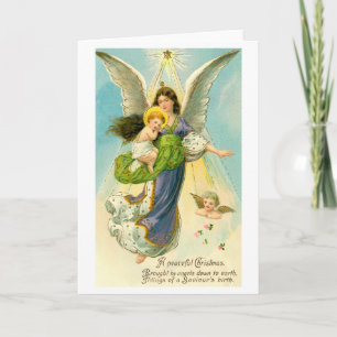 Cartes Pour Fêtes Annuelles Un Noël paisible