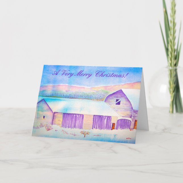 Cartes Pour Fêtes Annuelles Un Noël très Joyeux ! (Devant)