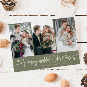 Cartes Pour Fêtes Annuelles Un Noel Très Marié Nouveau Photo Sage Green