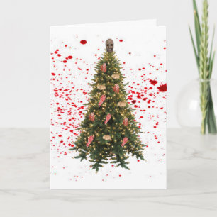 Cartes Pour Fêtes Annuelles Un petit Noël zombie