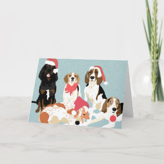 Cartes Pour Fêtes Annuelles Un séjour en terrasse (à l'intérieur)