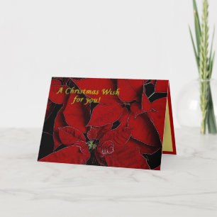 Cartes Pour Fêtes Annuelles Un voeu de Noël pour toi
