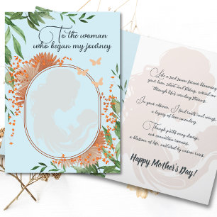 Cartes Pour Fêtes Annuelles Un voyage de gratitude Fête des Mères