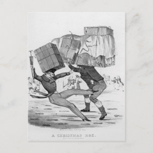 Cartes Pour Fêtes Annuelles Une boîte de Noël, 1836