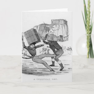 Cartes Pour Fêtes Annuelles Une boîte de Noël, 1836