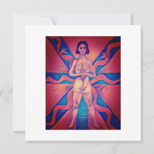 Cartes Pour Fêtes Annuelles Une femme sage