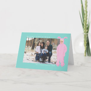 Cartes Pour Fêtes Annuelles Une histoire de Noël   Costume Ralphie Bunny - Pho