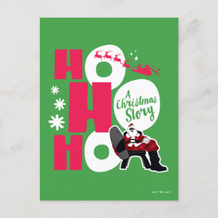Cartes Pour Fêtes Annuelles Une histoire de Noël   Ho Ho Ho