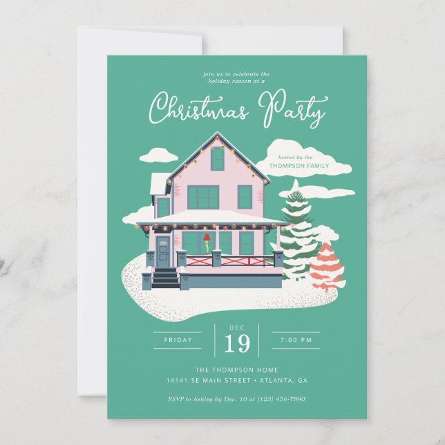 Cartes Pour Fêtes Annuelles Une histoire de Noël | Noël (Devant)