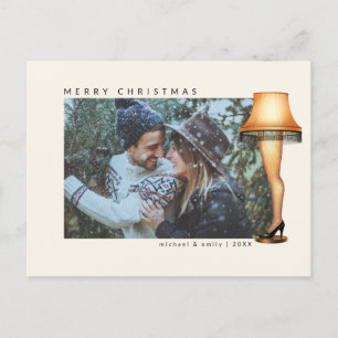 Cartes Pour Fêtes Annuelles Une Lampe à lèvres de Noël   Photo