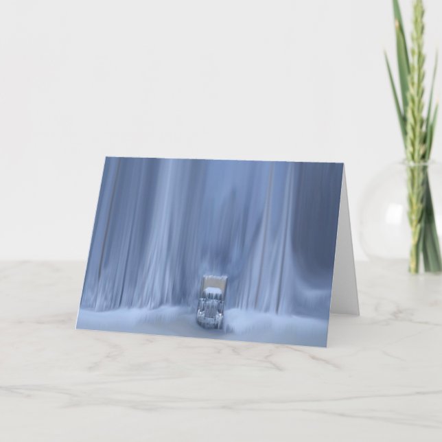 Cartes Pour Fêtes Annuelles Une nouvelle tempête (Devant)