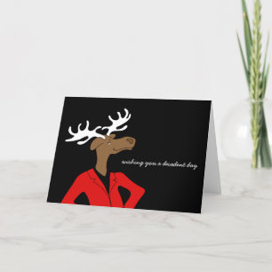 Cartes Pour Fêtes Annuelles Une Oie narrée