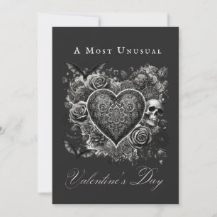 Cartes Pour Fêtes Annuelles Une Saint-Valentin gothique des plus inhabituelles