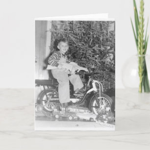 Cartes Pour Fêtes Annuelles Une salutation de Chrismas des années 1950