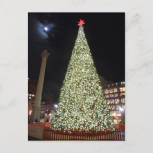 Cartes Pour Fêtes Annuelles Union Carré Noël - San Francisco