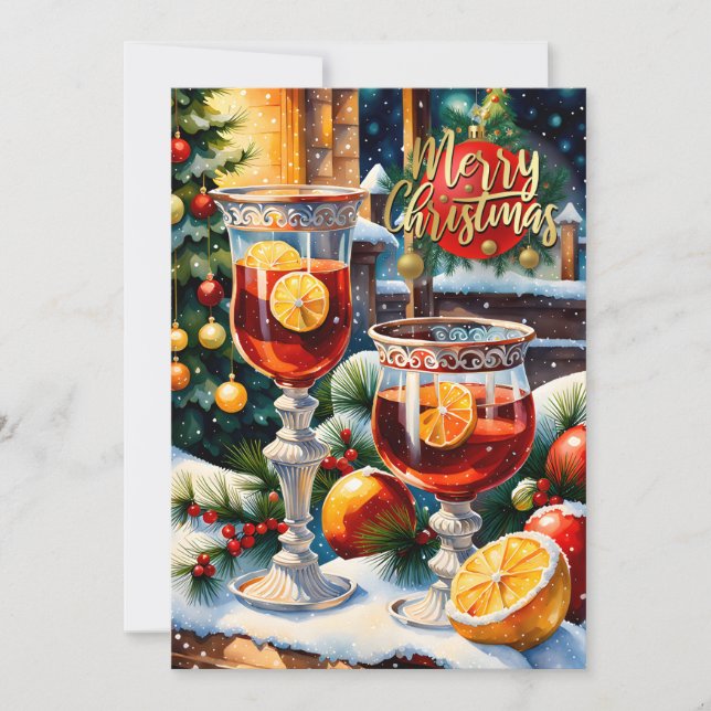 Cartes Pour Fêtes Annuelles Unique and joyful Christmas card (Devant)