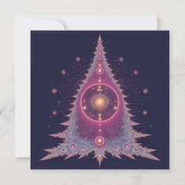 Cartes Pour Fêtes Annuelles Unique Christmas Cards Pink and Purple Tree