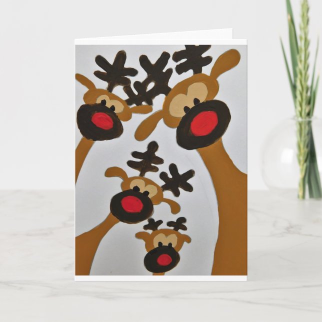 Cartes Pour Fêtes Annuelles Unique design moderne tendance pour l'oeil (Devant)