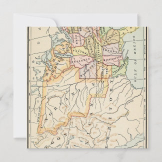 Cartes Pour Fêtes Annuelles United States 1830 Historical Map Illustration