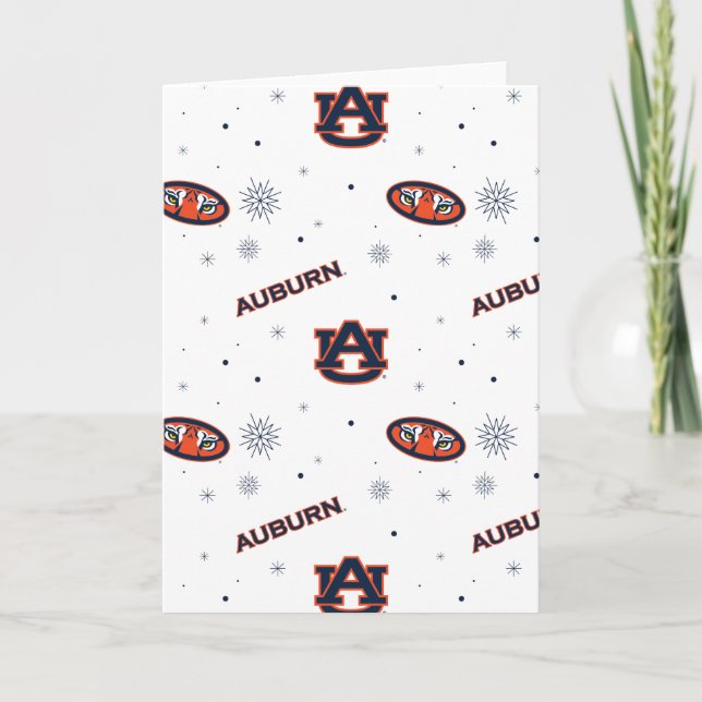 Cartes Pour Fêtes Annuelles Université d'Auburn | Calendrier des congés (Devant)
