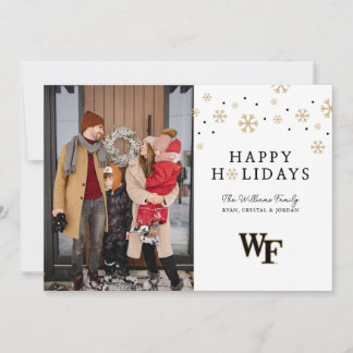 Cartes Pour Fêtes Annuelles Université de Wake Forest | WF